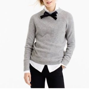 J CREW Factory Gayle Bow Sweater